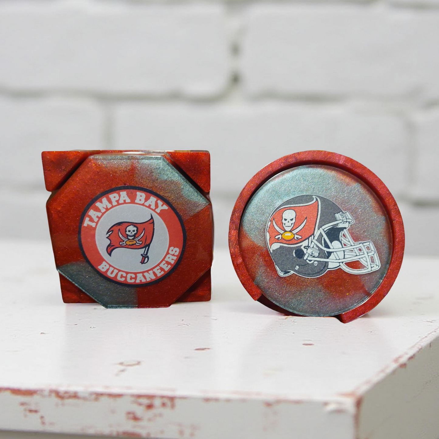 Resin Team Coaster Set - NFL