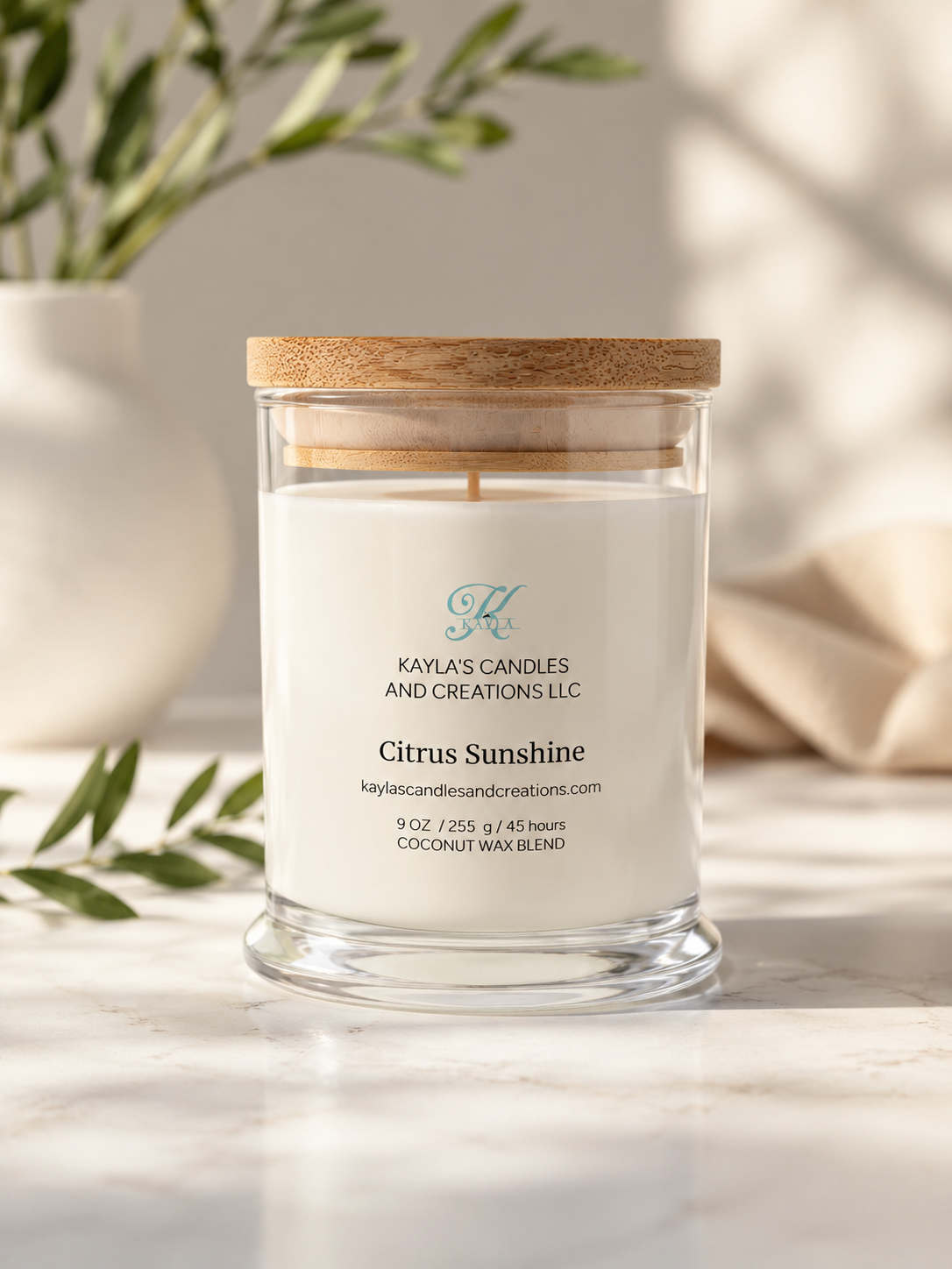 Citrus Sunshine Coconut Wax Candle | 9oz