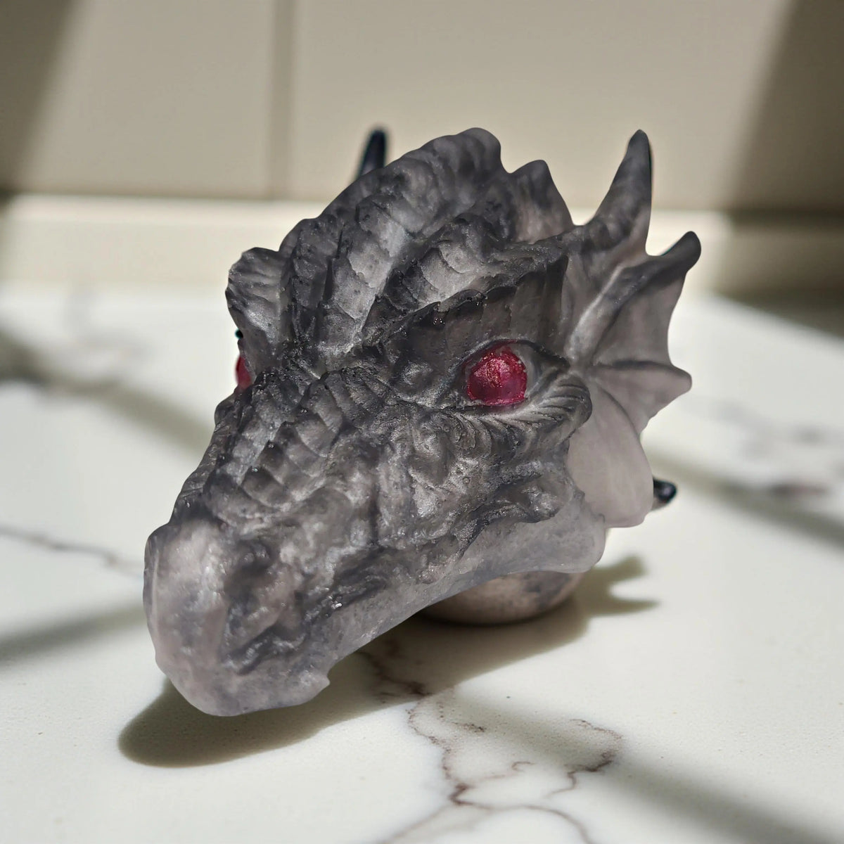 Resin Dragon Heads Kaylas Candles and Creations
