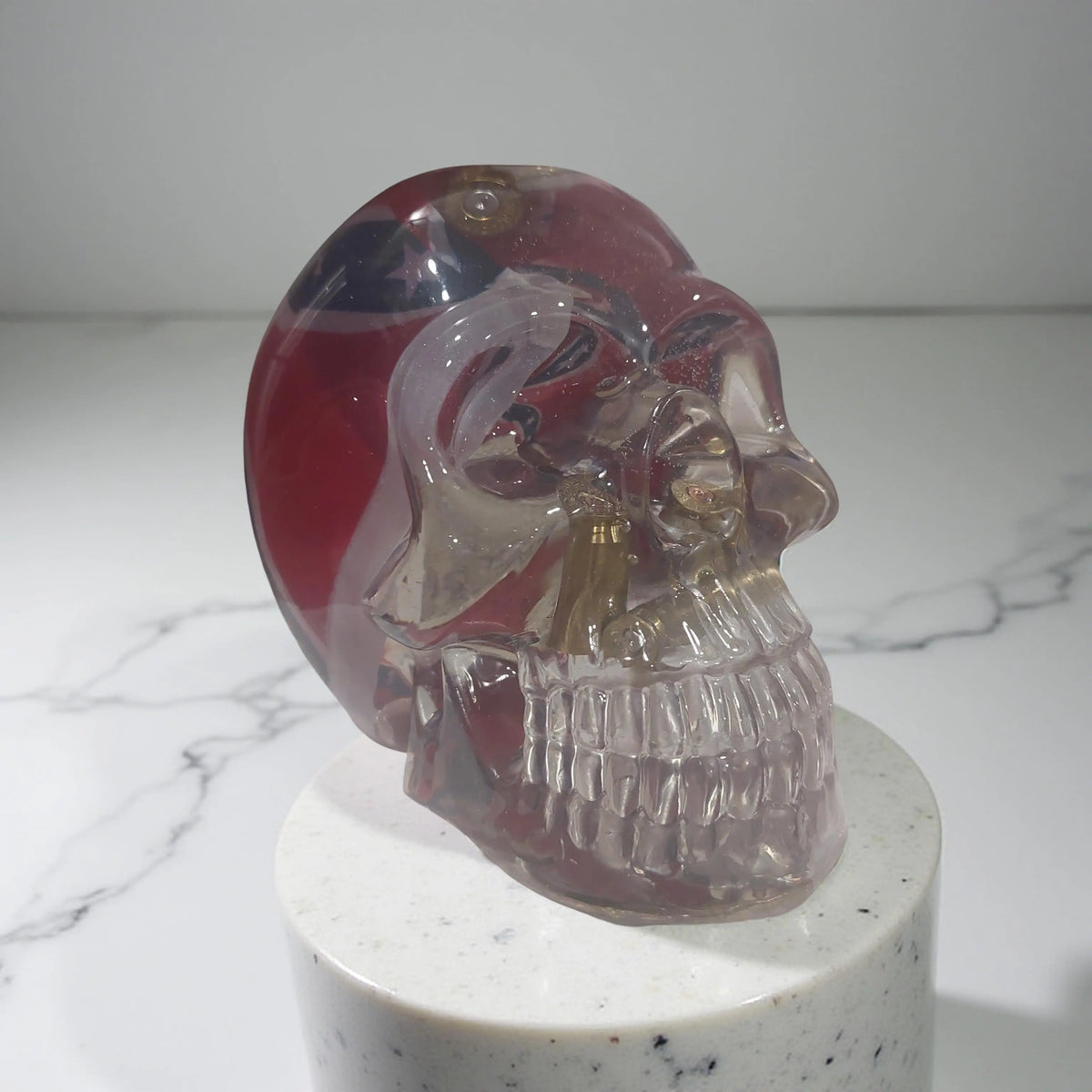 Extra Large Confederate Flag Skull Kaylas Candles and Creations