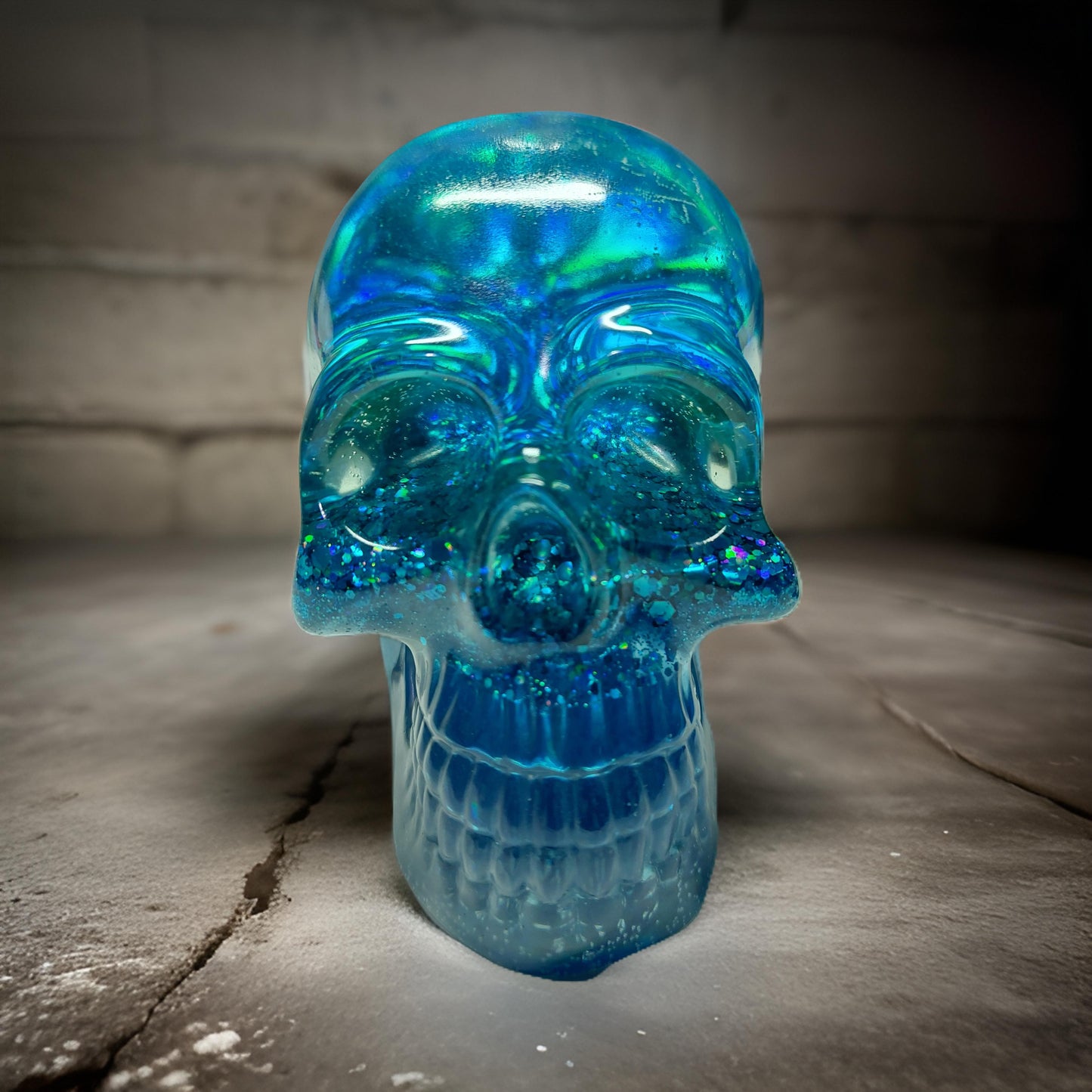 Holographic Resin Skull