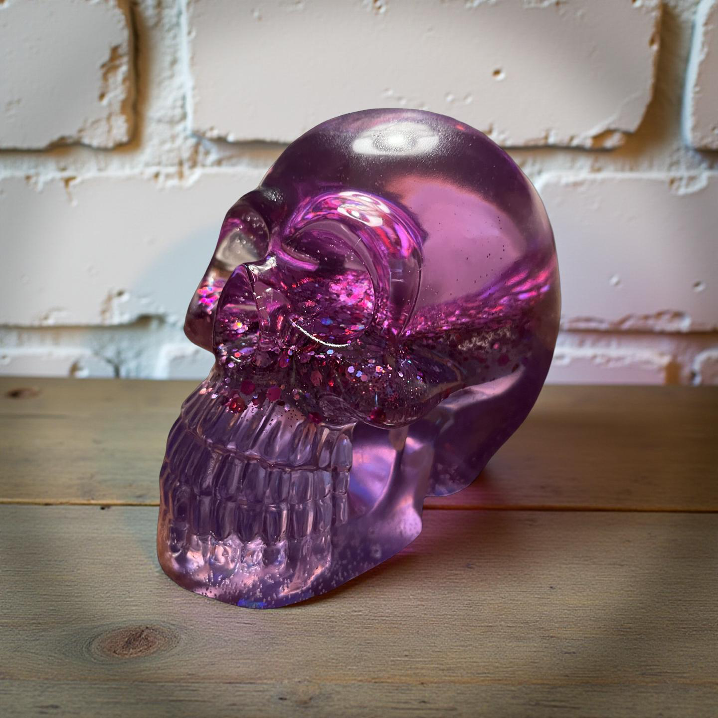 Holographic Resin Skull