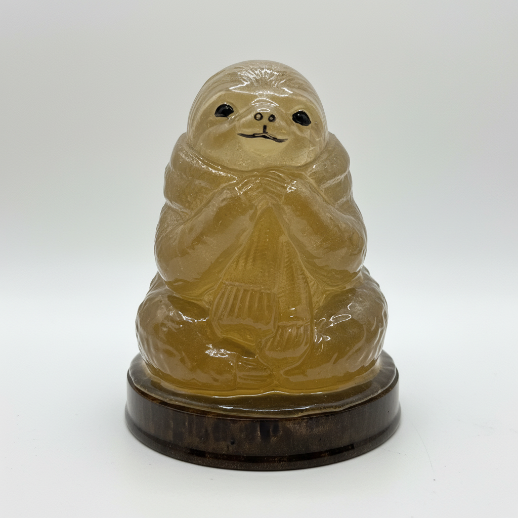 Sloth Night Light Natural Upright