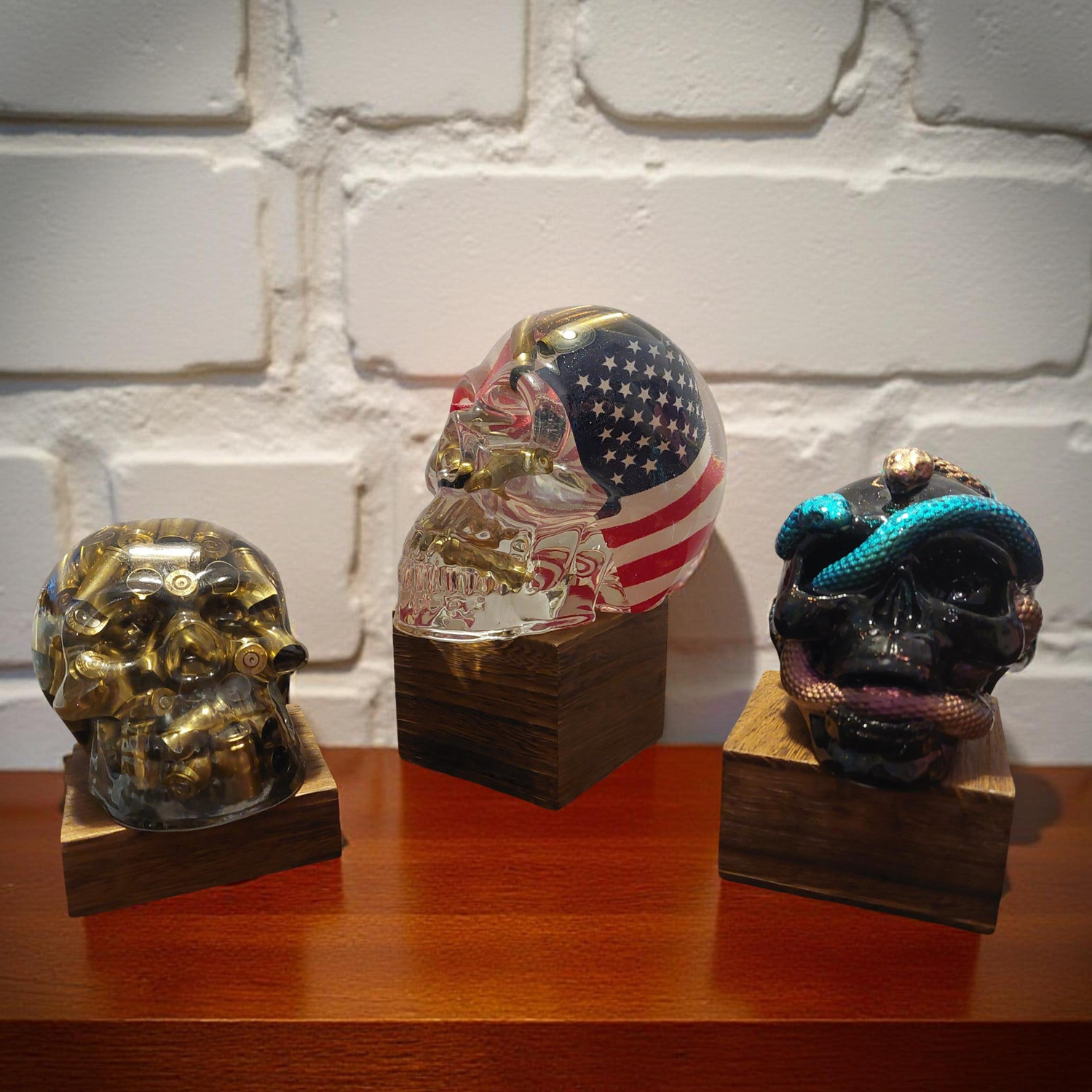Custom Resin Skulls