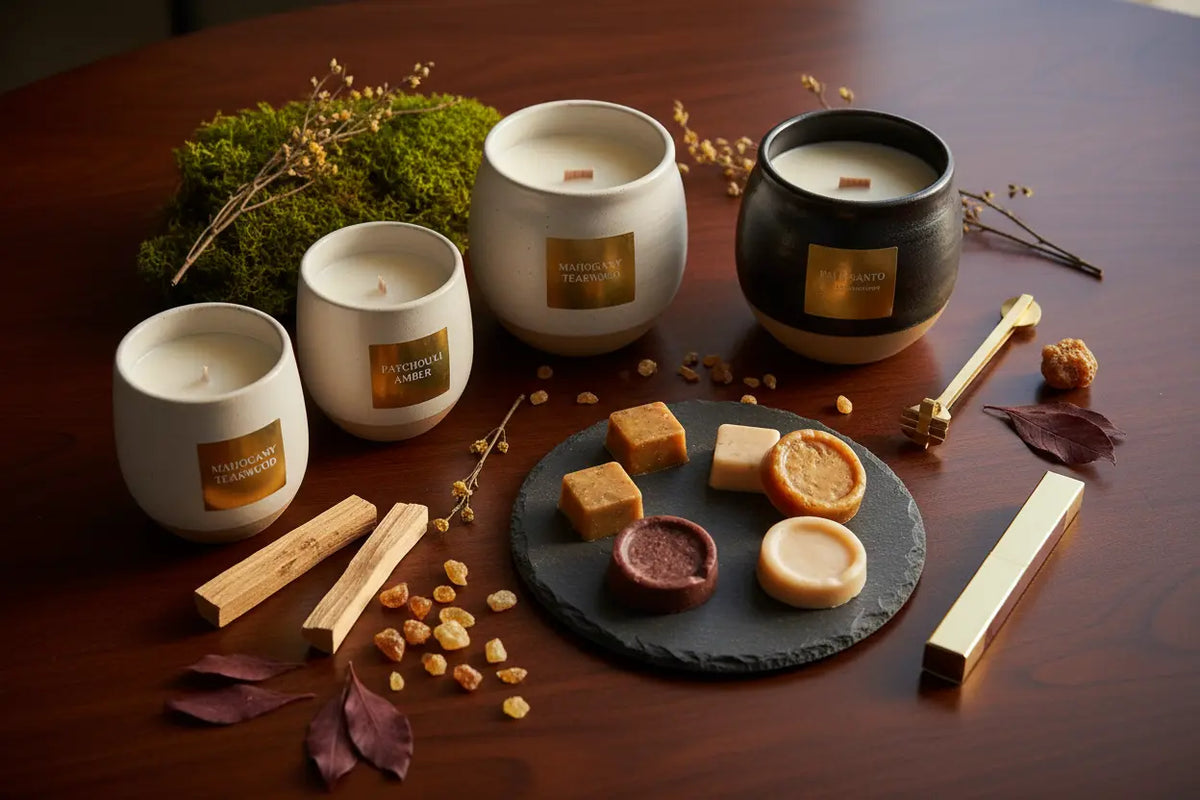 Earthy-Woody Kaylas Candles and Creations