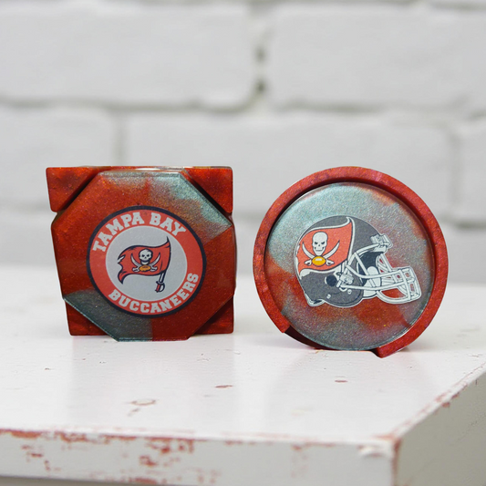 Resin Team Coaster Set - NFL