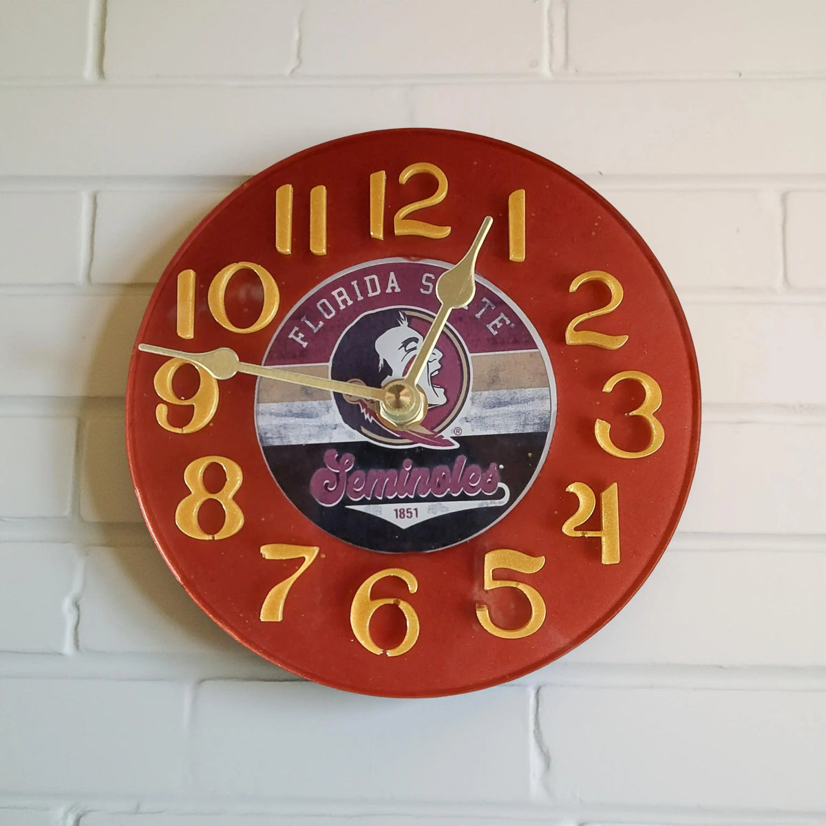 SPORTS TEAM CLOCKS - COLLEGE Kaylas Candles and Creations