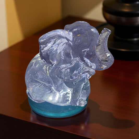 Resin Elephant Night Light