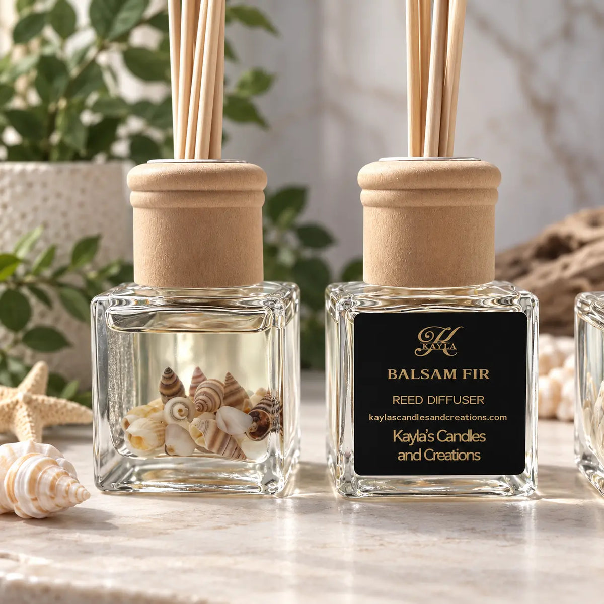 Scented Reed Diffuser Set Kaylas Candles and Creations