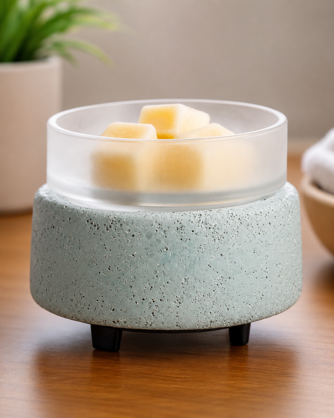 2-in-1 Candle & Wax Melt Warmer – Flame-Free Home Fragrance