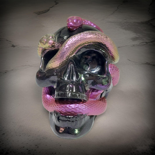 Black Snake Skull