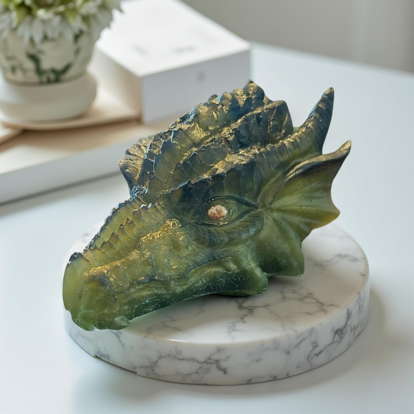 Resin Dragon Heads