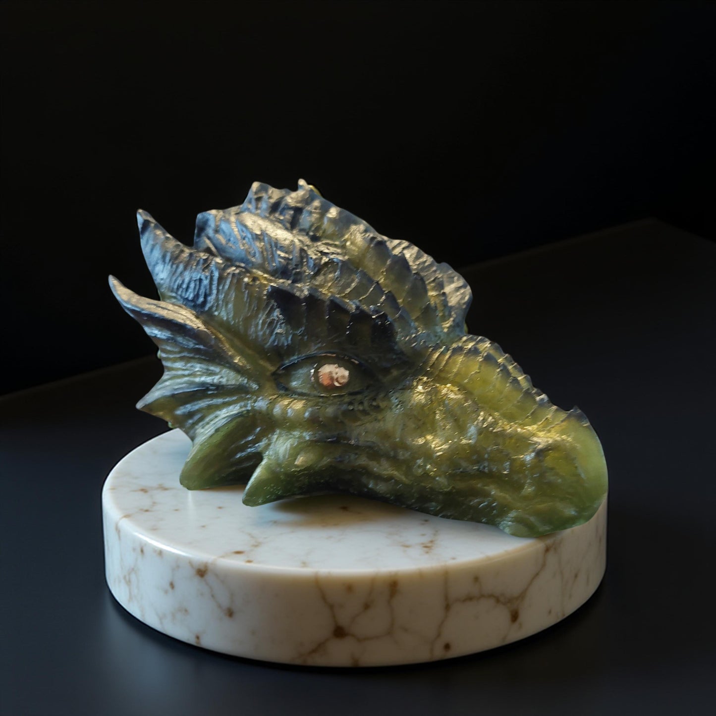 Resin Dragon Heads