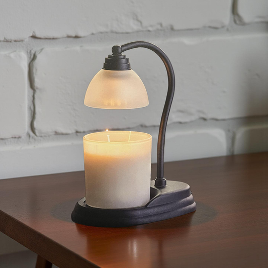 Lamp Warmer Lantern – Flame-Free Candle Warmer | Black