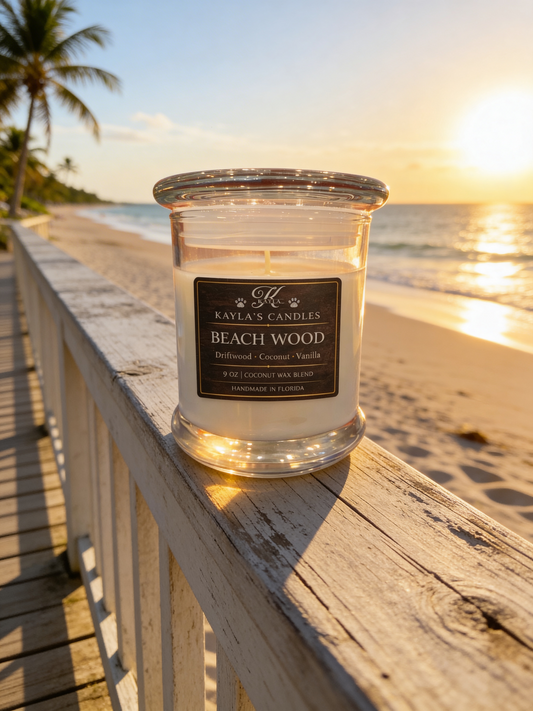 Beachwood Coconut Wax Candle | 9oz