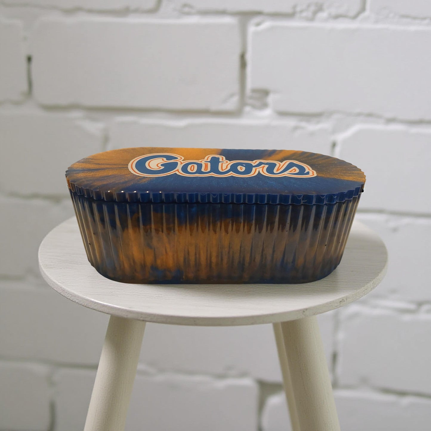 Oblong Trinket Box w/ College SEC Team Logo