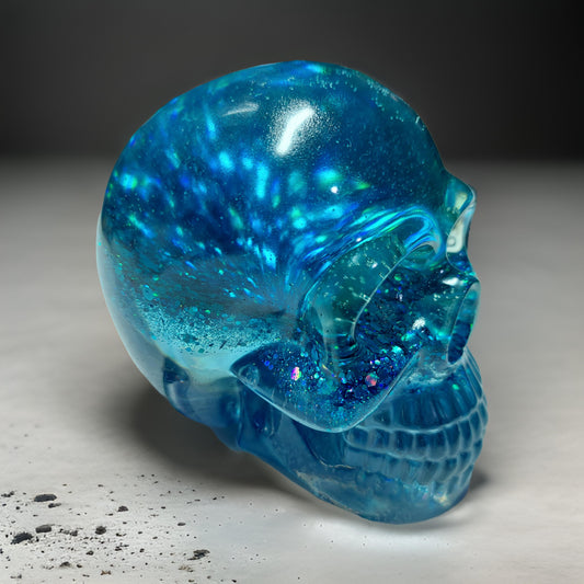 Holographic Resin Skull