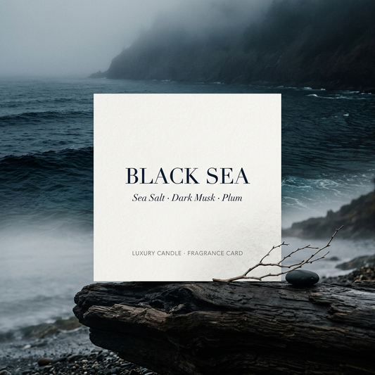 Black Sea scent card
